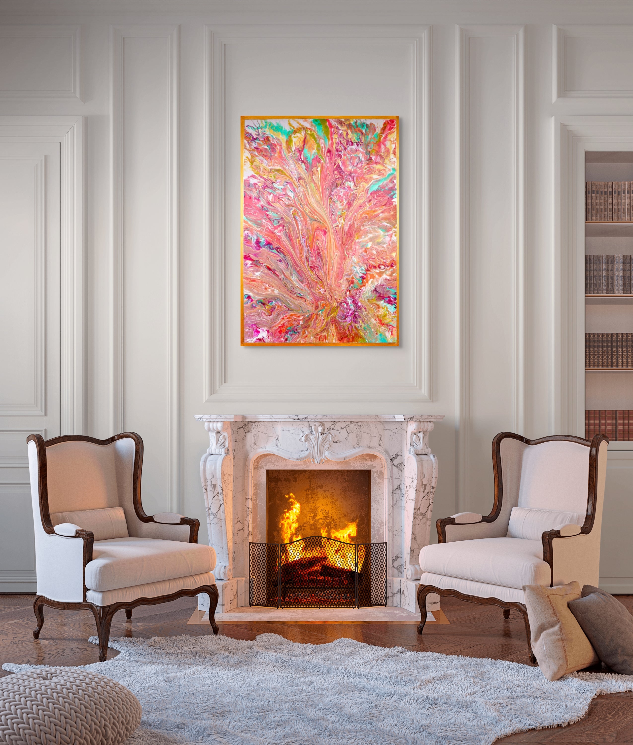 Puls des Frühlings - KUNSTDRUCK