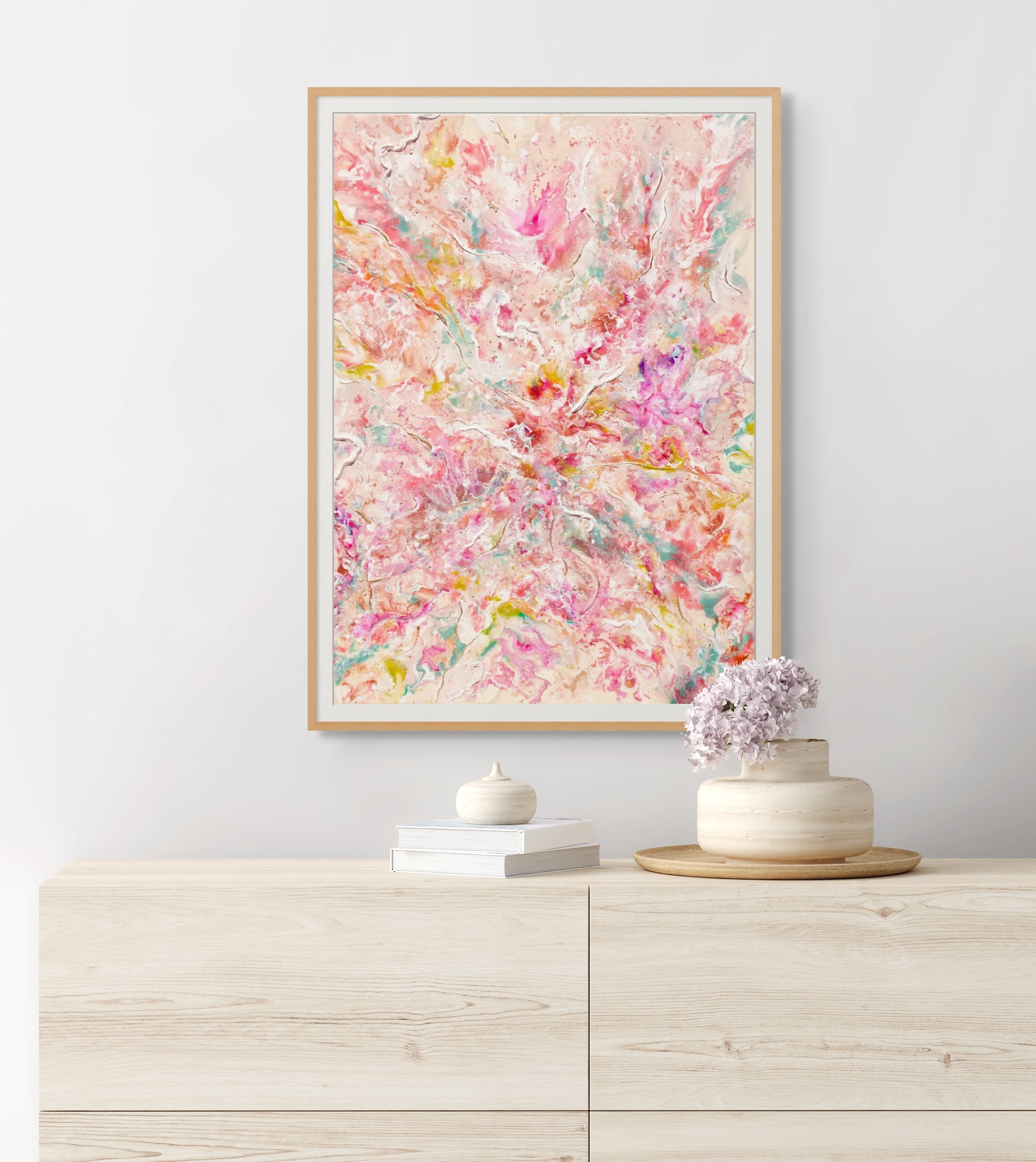 Blush Cosmos - KUNSTDRUCK