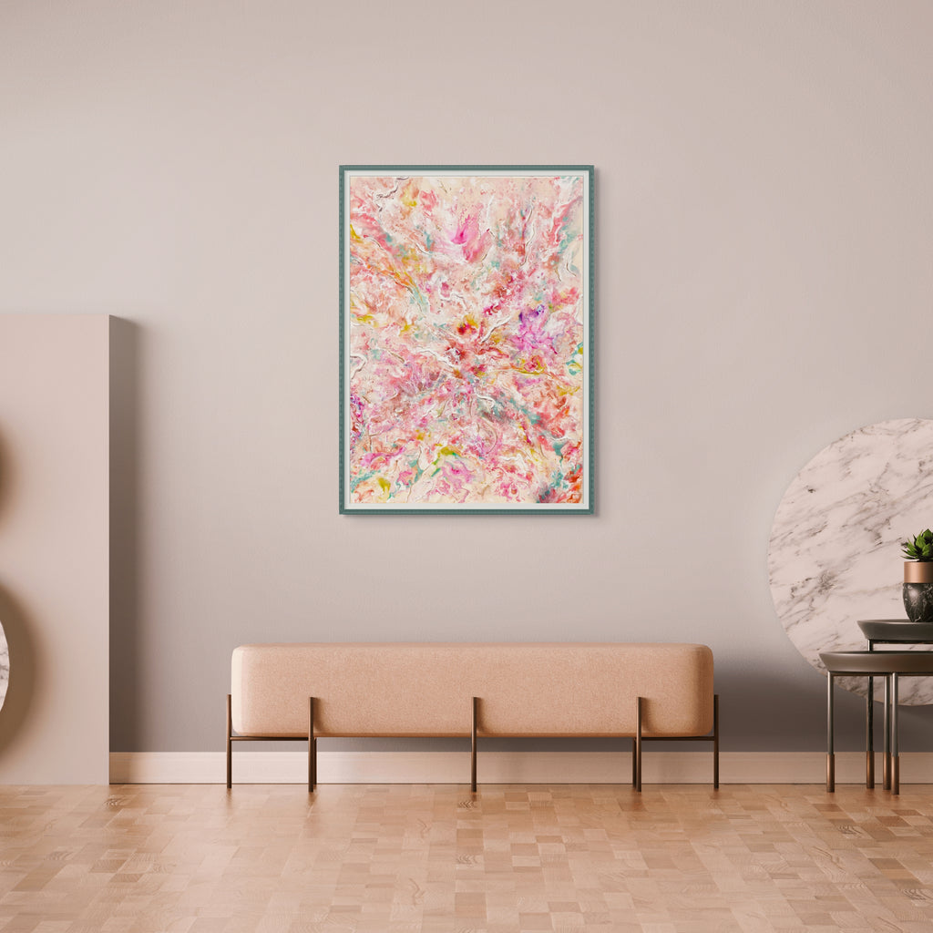 Blush Cosmos - KUNSTDRUCK