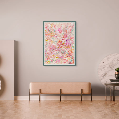 Blush Cosmos - KUNSTDRUCK