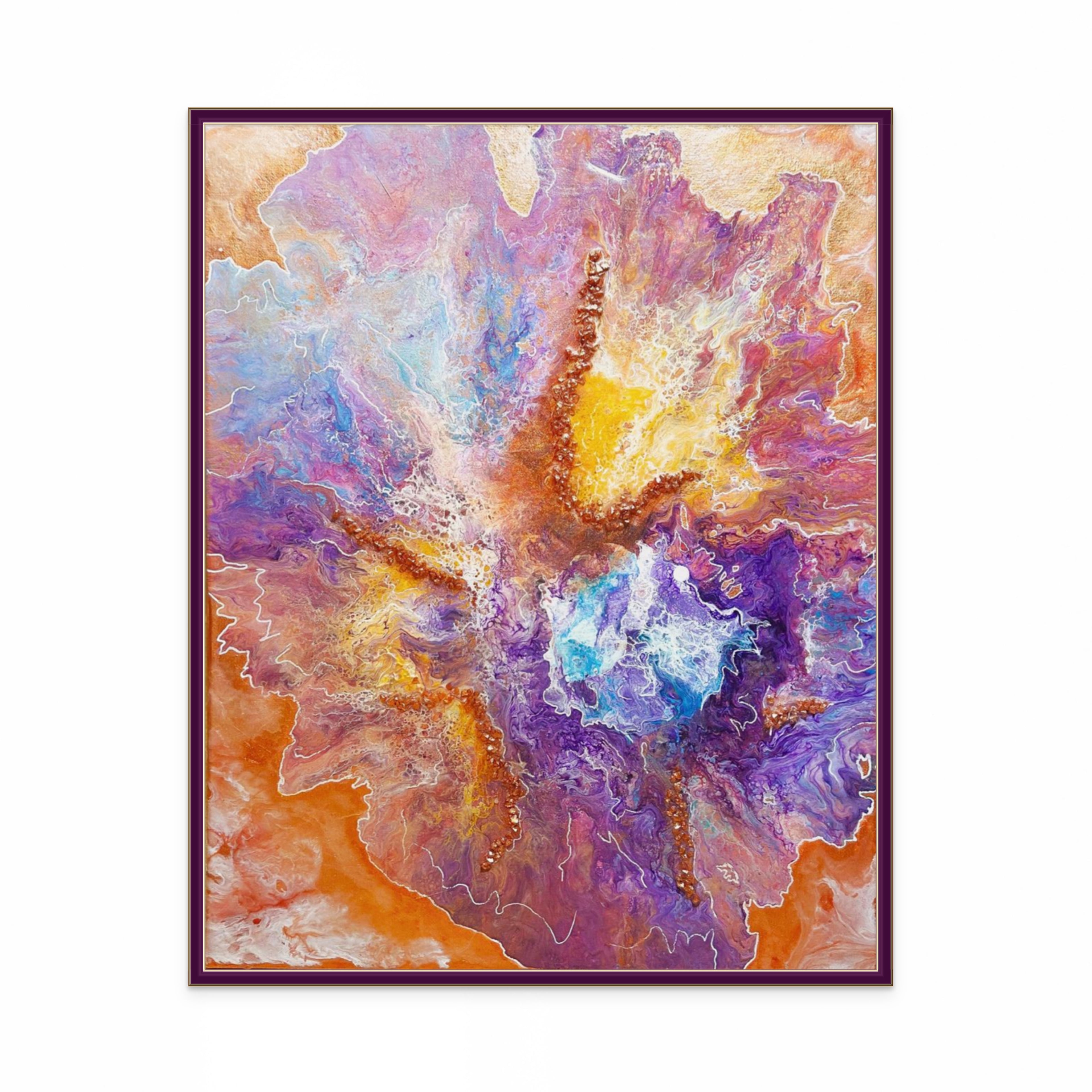 Kosmische Blüte - ORIGINAL