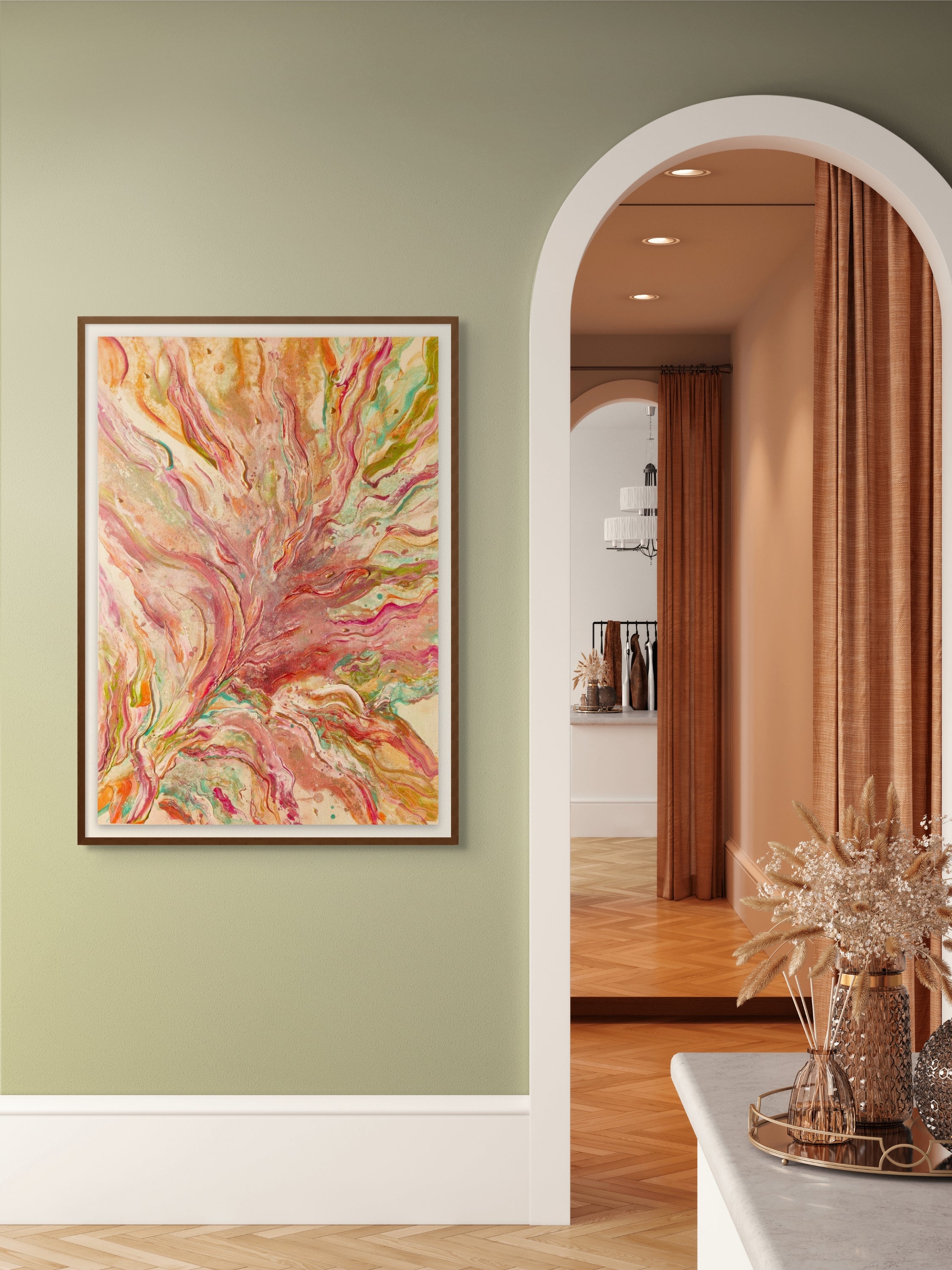 Coral Veins - KUNSTDRUCK