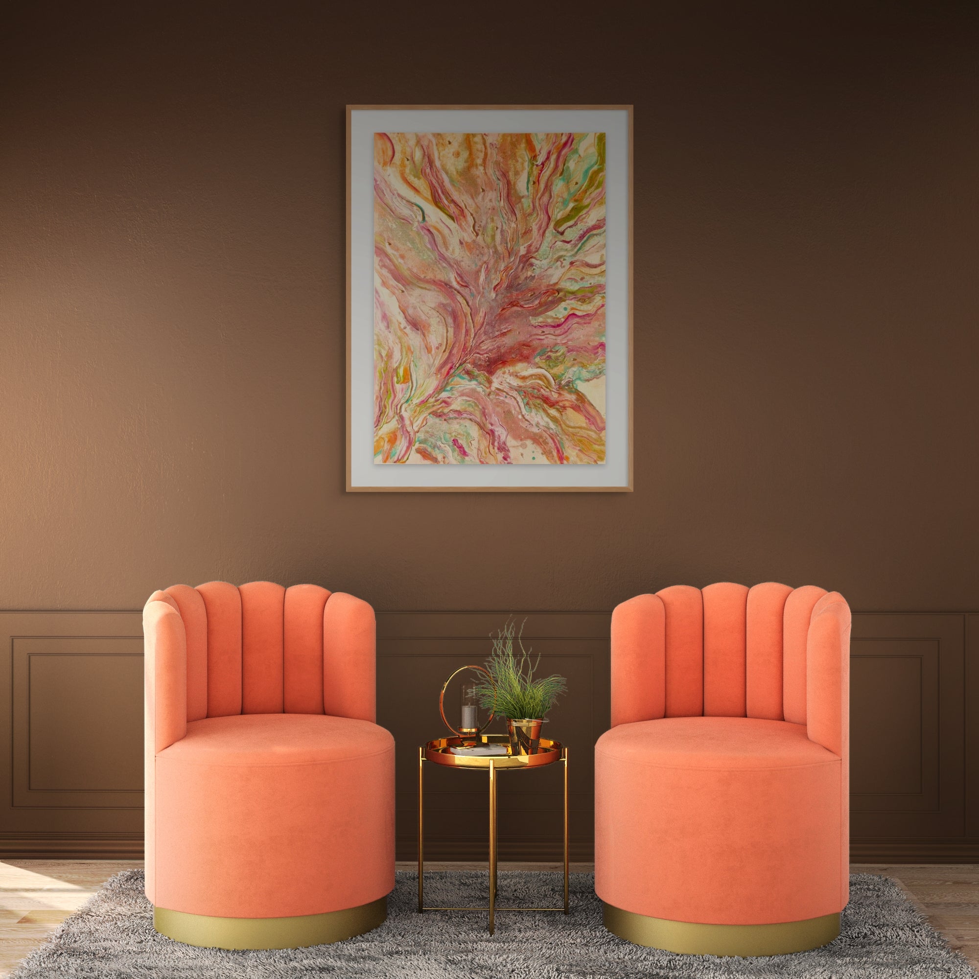 Coral Veins - KUNSTDRUCK