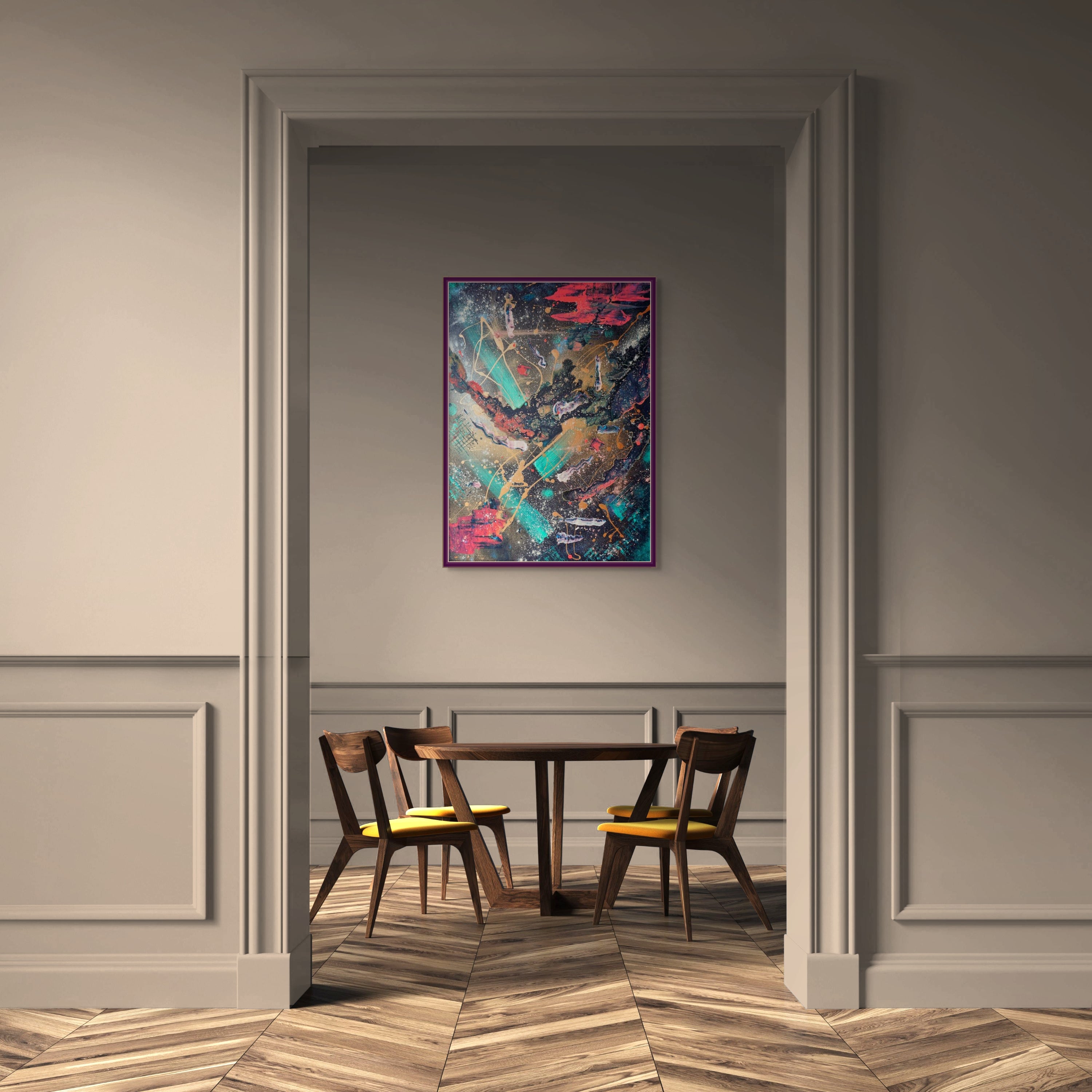 Nachtleuchten - KUNSTDRUCK