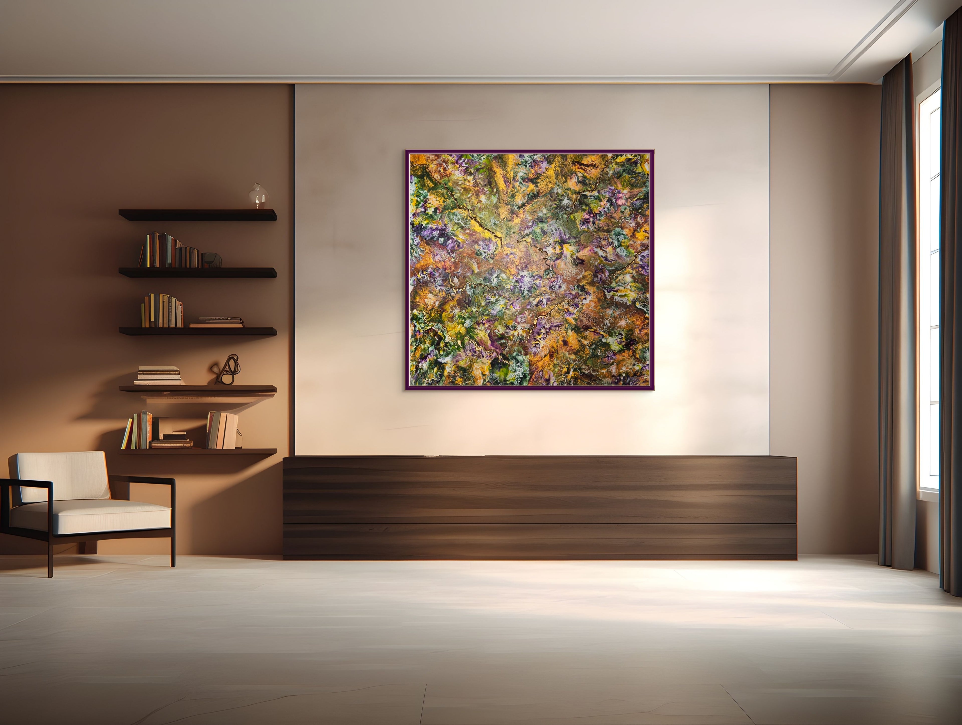 Chromatic Calm - KUNSTDRUCK