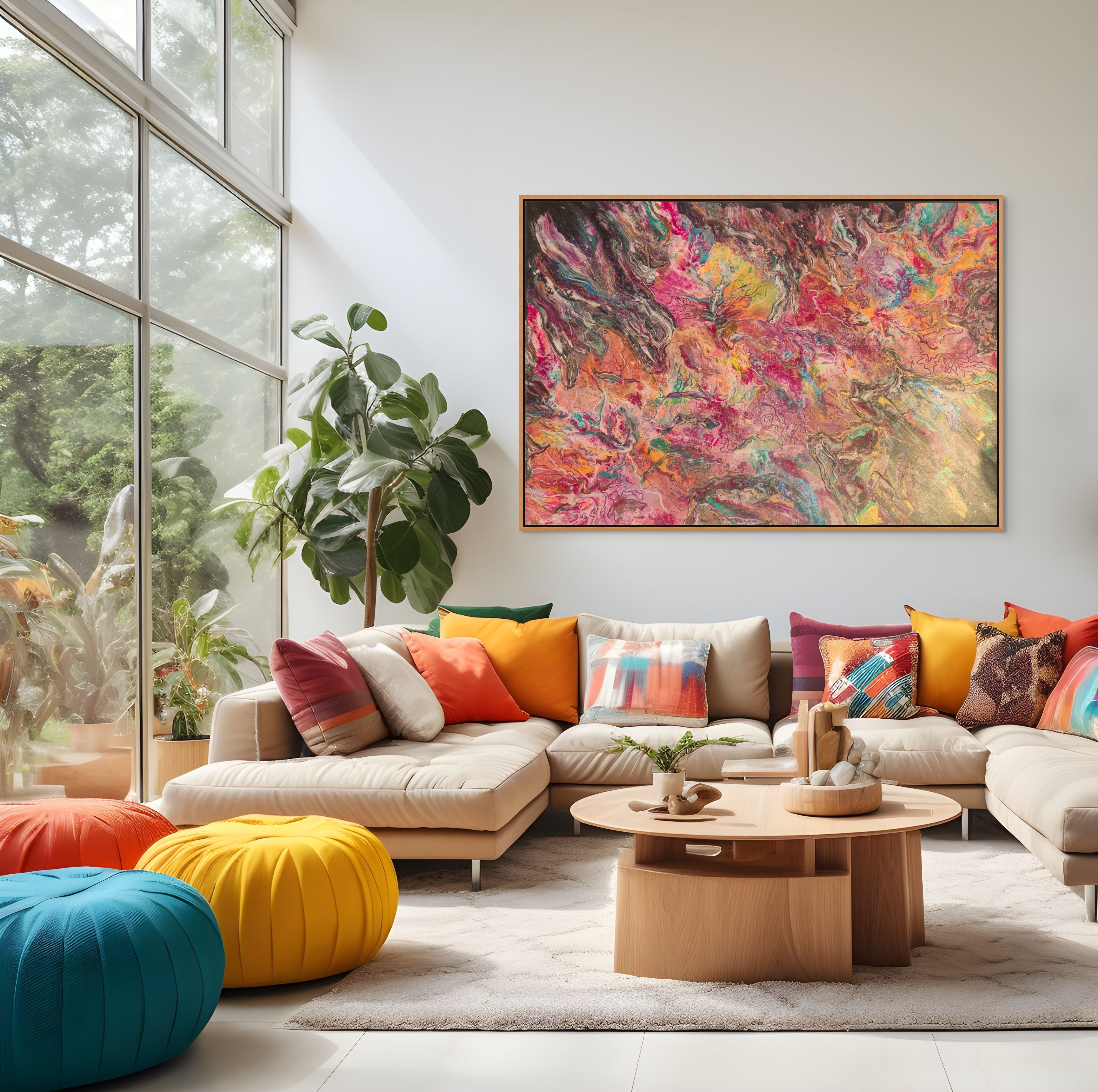 Ever-Changing Glow - KUNSTDRUCK